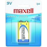 MAXELL 721110 - 6LF221BP ALKALINE BATTERIES (9V; 1 PK)