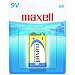 MAXELL 721110 - 6LF221BP ALKALINE BATTERIES (9V; 1 PK)