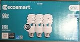 UPC 762148174837 product image for Ecosmart 14-watt (60w) Daylight CFL Light Bulbs (Contractor 12-pack) | upcitemdb.com