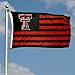 Texas Tech Red Raiders Stars and Stripes Nation Flag
