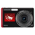 Samsung Dual View 12.2 MP Digital Camera - Red (TL220)
