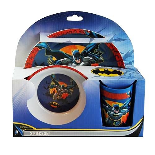 Dinner Set - DC Comics - Batman 3pc ( 8