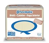 First Quality Total Care IB Adult Briefs, Extra Large, 16 Briefs (Pack of 4)