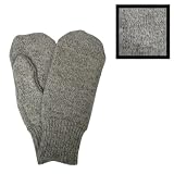 Men’s Gray Wool Mittens Style 2015