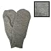 Men's Gray Wool Mittens Style 2015