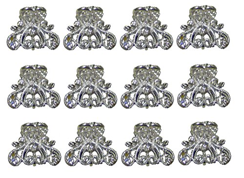 Dozen Pack Mini Jaw Clips LPW864175-3-D