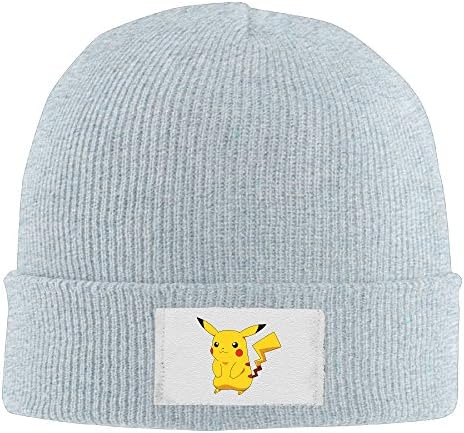 Unisex Famouse Anime Pokemon Pikachu Beanie Cap Fleece Cap Winter Hats