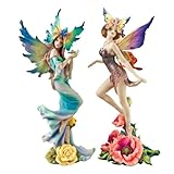 IMAGE OF Flower Fairies of Butterfly Hollow Set: Tea Rose and Wild Rose Fairies
