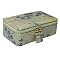 Floral Small Zip Jewelry Box