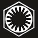 Star Wars - First Order Die Cut Premium Vinyl Decal - White 4