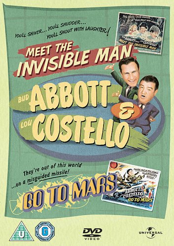 CD-Charts  DVD : Abbott And Costello - Meet The Invisible Man/Go To Mars