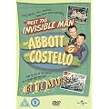 Abbott and Costello - Meet The Invisible Man/ Go To Mars [DVD]