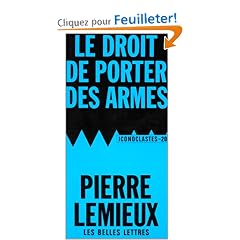 Le droit de porter des armes