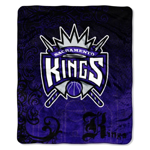 NBA Sacramento Kings 50-Inch-by-60-Inch Micro Raschel Throw "Street Edge" Design