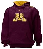 Minnesota Golden Gophers Nike Maroon Bump and Run Fleece Hood
