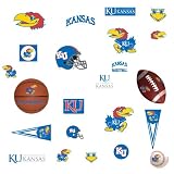 RoomMates RMK1100SCS University of Kansas Peel & Stick Wall Decals