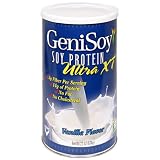 Genisoy Vanilla Ultra-XT Soy Protein Powder/Shakes, 22-Ounce Cans (Pack of 2)