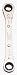 S-K RB-1618 1/2-Inch x 9/16-Inch Ratcheting Box-End Wrench