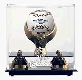 Golden Classic (BH-4 Gold Ring) Baseball Display Case with St. Louis Cardinals Logo