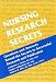 Books : Nursing Research Secrets     **ISBN: 9781560535249**