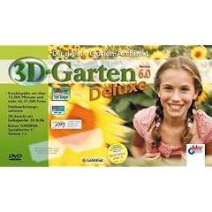 3D-Garten 6.0 Deluxe, DVD-ROM Der digitale Gartenarchitekt. F�r Windows 95/98 SE/NT 4.0/2000/XP/ME. Enzyklop�die mit �b. 12.000 Pflanzen. Inkl. Bew�sserungssoftware Sprinklerstar C 1.1