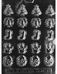 Buy B.S. ASSORTED XMAS Christmas Candy Mold Chocolate by CybrTrayd