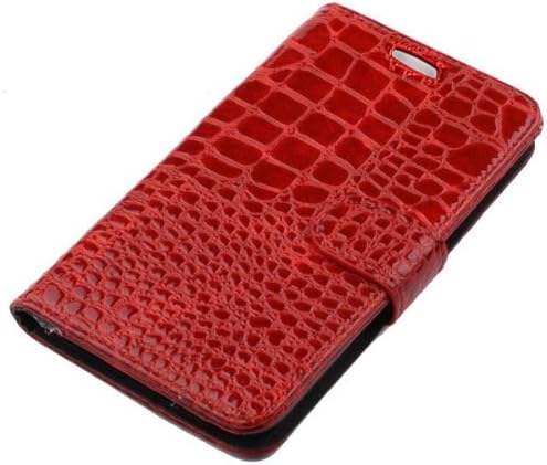BestDealUSA Folio Alligator Faux Leather Wallet Stand Case for Samsung Galaxy Note 2 II N7100