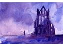 Whitby Abbey SIGNED PRINT Open Edition Fine Art Giclee by Steve Greaves