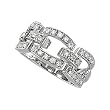 14K White Gold Diamond Ring/Band - 0.33 Ct.