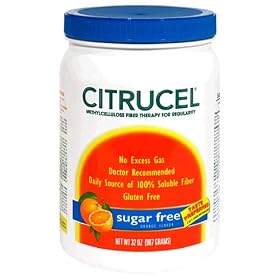 Citrucel Sugar Free Fiber Therapy, Orange, 32 oz (907 g)