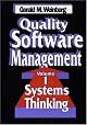 Quality Software Management: Systems Thinking