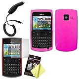 Cbus Wireless Hot Pink Silicone Skin / Case / Cover, LCD Screen Guard / Pro ....