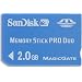 SanDisk SDMSPD-2048-J60 �������[�X�e�B�b�N PRODuo 2GB