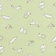 Tiddliwinks Fitted Crib Sheet- Madagascar