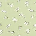 Tiddliwinks Fitted Crib Sheet- Madagascar