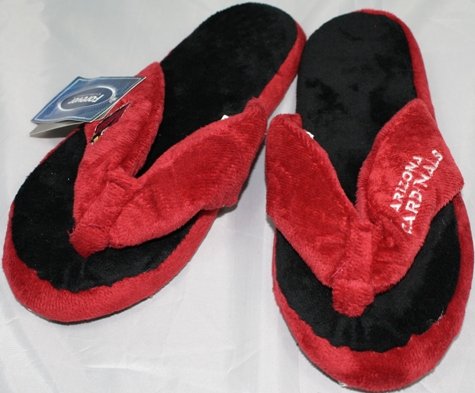 Arizona Cardinals NFL Flip Flop Thong Slippers