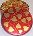 Gourmet Food : Scott's Cakes Honey-Mustard Pretzel Nuggets in a Heart Tin