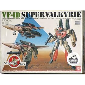 Bandai 1/100 VF-1D SUPER VALKYRIE TRANSFORM VERSION