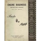 1949 LINCOLN MERCURY Engine Diagnosis Service Manual by Lincoln