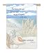 Footprints Silk Reflections Garden Size Flag
