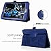 FanTEK Acer Iconia One 8 B1-810 8-Inch Case - PU Leather Multi-Angle Stand Magnetic Smart Cover (Dark Blue)