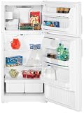 Review Hotpoint  / Hotpoint HTS17BCSRWW 16.6 cu. ft. Top-Freezer Refrigerator with Factory-Installed Icemaker, Upfront Temperature Controls and Deluxe Quiet Design: Right Hinge Door