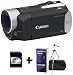 Canon VIXIA HF R10 Dual Flash Memory Camcorder, 16 GB SDHC Memory Card & Digital Starter Kit Bundle