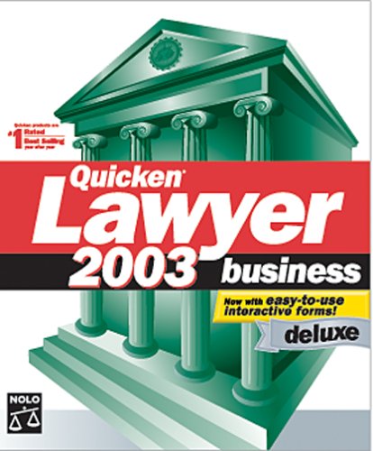 Quicken Lawyer 2003 Business Deluxe