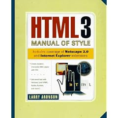 H.T.M.L.Manual of Style (Htmlmanual of Style)