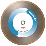 MK Diamond 153495 MK-415 10-Inch by .060-Inch Wet Cutting Continuous Rim Diamond Saw Blade with 5/8-Inch Arbor for Porcelain and Tile
