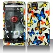 Motorola Droid X MB810 Butterfly Hard Case Snap on Cover Protector Sleeve + Biodegradable Screen wipe