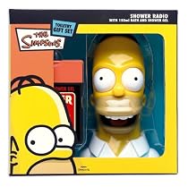 Homer Simpson Shower Radio Set