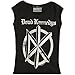 Dead Kennedys Distressed Old English Logo Print Junior's Fitted Cut Tee Shirt
