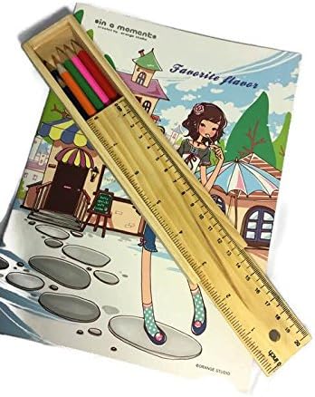 PENCIL COLOR WITH WOOD BOX